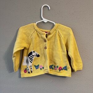 Toddler girls knit sweater